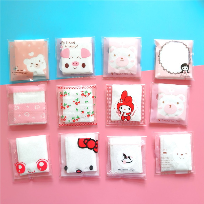 [Hàng mới về] Bông tẩy trang bằng cotton tự nhiên mềm mại thoải mái