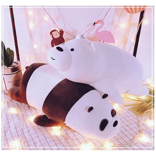 GẤU BÔNG WE BARE BEARS FULL SIZE FULL MẪU (30CM---&gt;100CM)