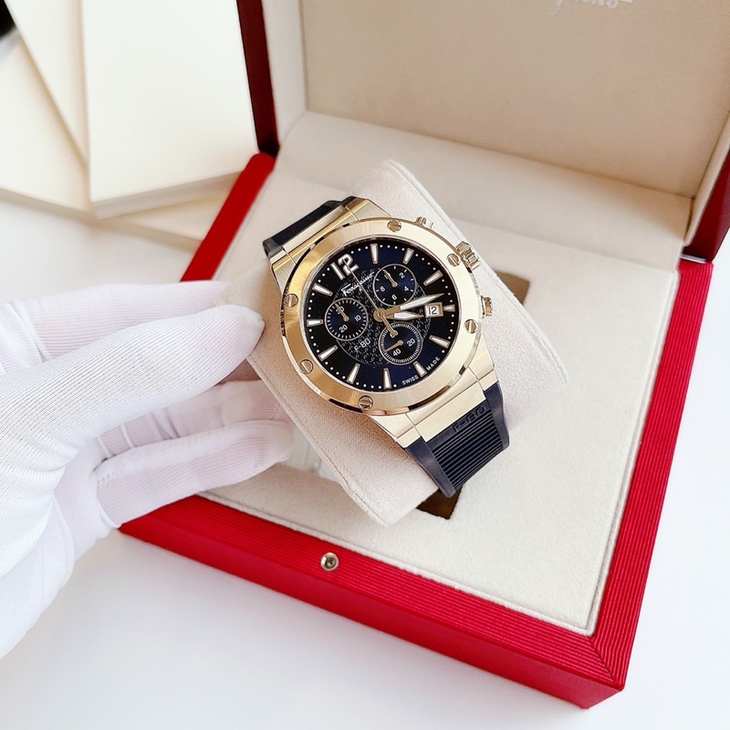 Đồng hồ nam Salvatore Ferragamo F80 .