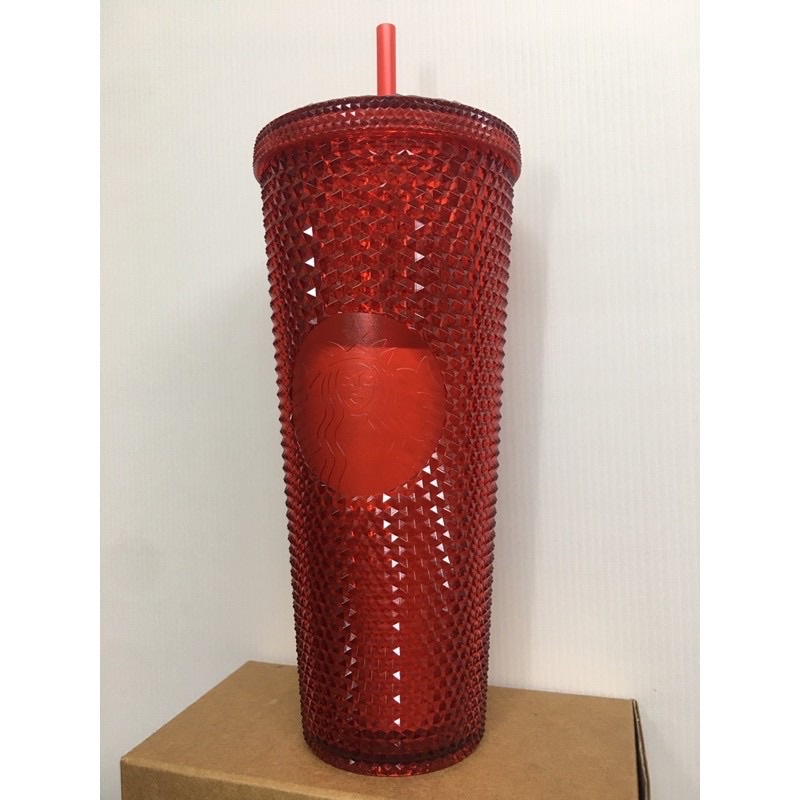 Ly Starbucks Punky 24oz Taiwan-Đỏ Noel( Hàng Có Sẵn)❤️