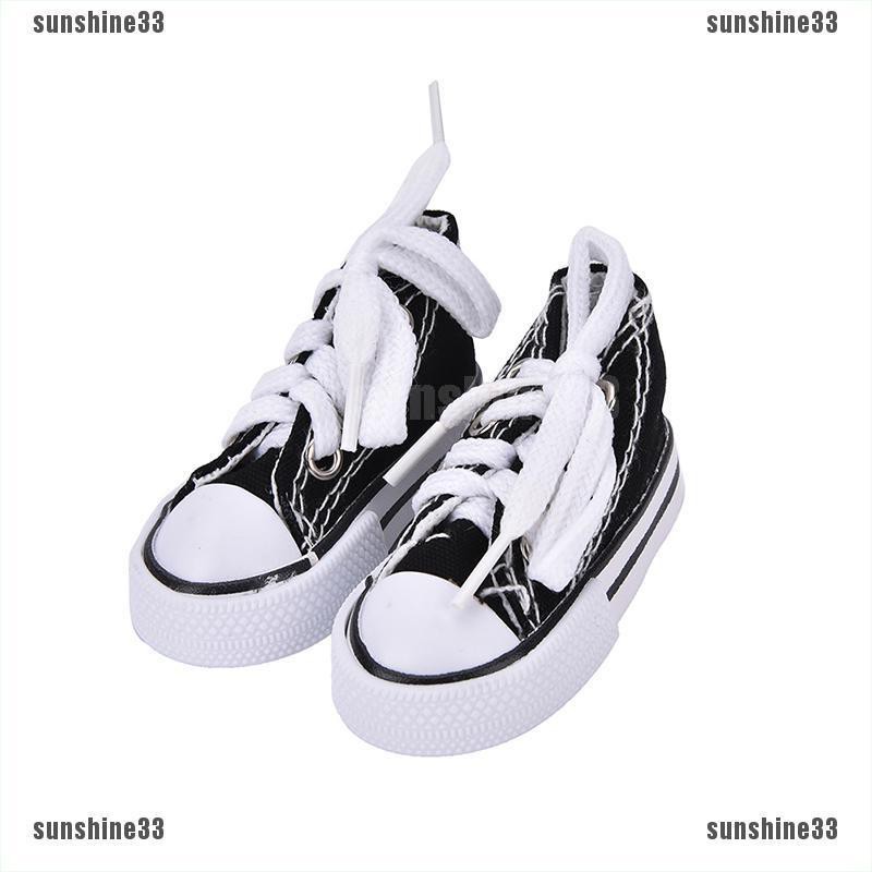 Giày Vải Canvas Mini 7.5cm Dành Cho Búp Bê 40.64 cm