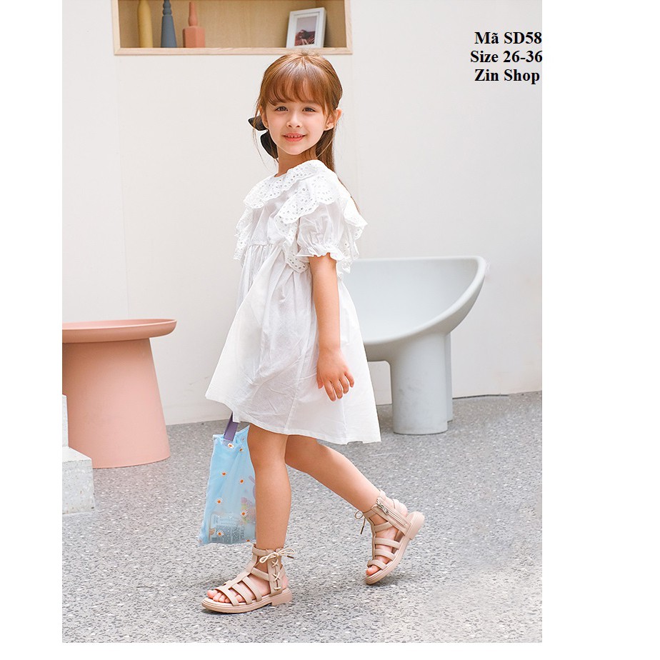 Sandal Chiến Binh Cho Bé Gái  3-12 tuổi