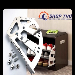 Giá xoay tủ giày loại 1, 2, 3 ngăn chất liệu sắt sơn tĩnh điện hoặc inox (hàng dầy , đặt trong hộp carton)