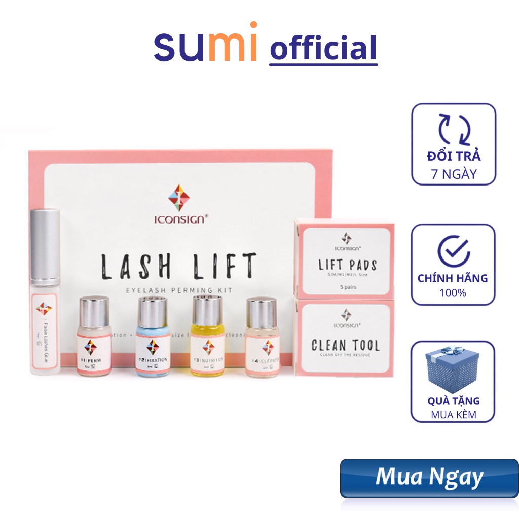 Sét uốn mi , bộ uốn mi last lift