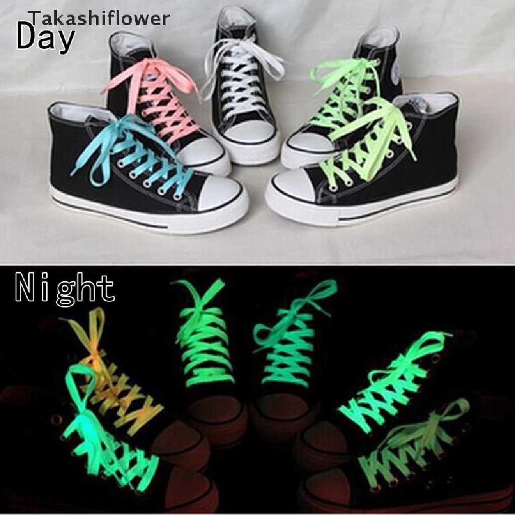 Bộ 2 Giày Sneaker Dạ Quang Nhiều Màu Sắc Dễ Thương