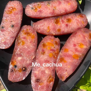 [500g] Lạp xưởng Cai Lậy lọai nhiều nạc, thơm thịt (có trứng, không trứng, không tiêu)