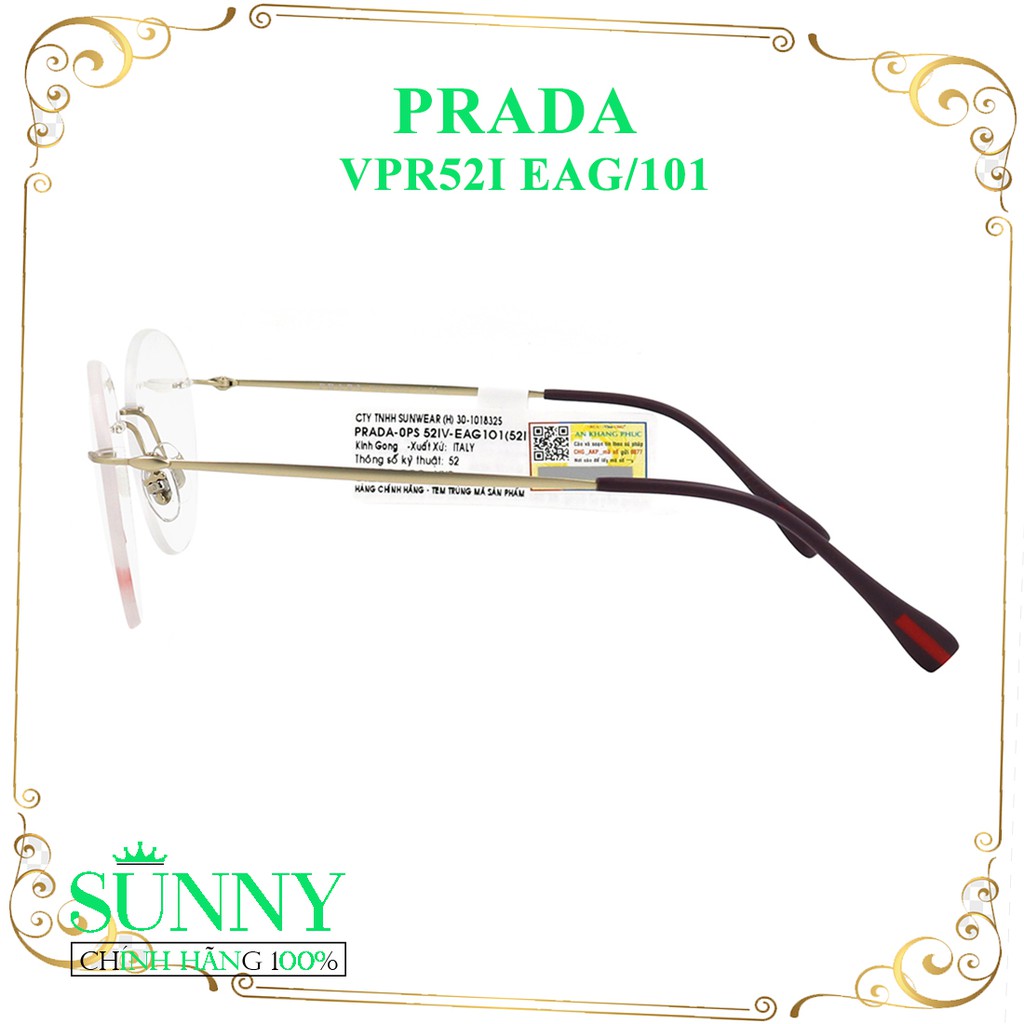 VPR52I EAG/101 - mắt kính Parda chính hãng iTALIA, bảo hành toàn quốc