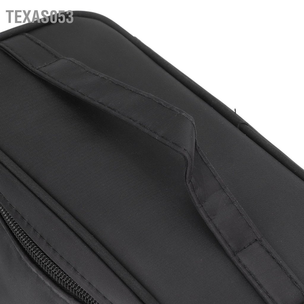 Túi Đựng Mỹ Phẩm Bằng Vải Nylon Co Giãn Màu Đen Sức Chứa Lớn