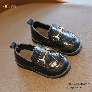 GIÀY CHO BÉ , GIÀY LƯỜI DA CHO BÉ TRAI - GL046
