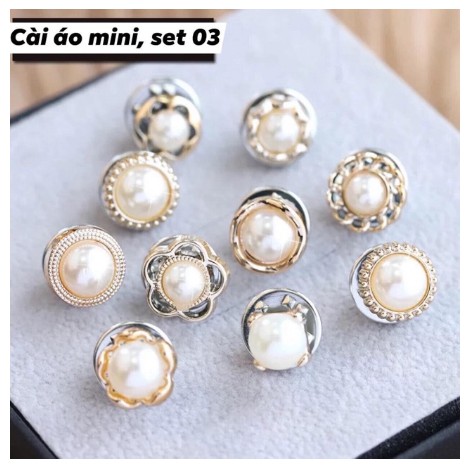 Sỉ Set 10 chiếc châm cài áo xinh xắn