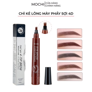 Bút Chì Kẻ Lông Mày Phẩy Sợi 4D Cao Cấp l Kẻ Chân Mày Bền Màu l Lâu Trôi l Chống Nước Trang Điểm Makeup MOCHI SHOP