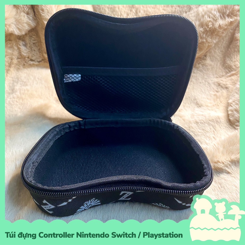 [Sẵn VN - NowShip] Phụ Kiện Túi Vải Đựng Bảo Vệ Controller Tay Cầm Game Nintendo Switch NS, Playstation PS