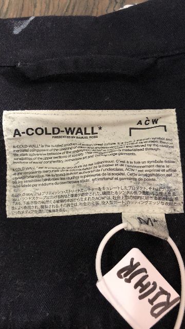 Áo A-COLD-WALL* Warehouse Coat Navy