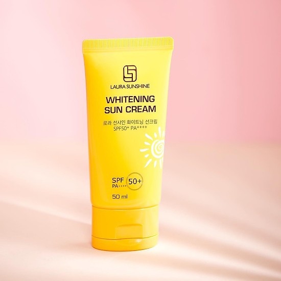 KEM CHỐNG NẮNG MẶT LAURA SUNSHINE WHITENING SUN CREAM SPF50+ PA++++ 50ml