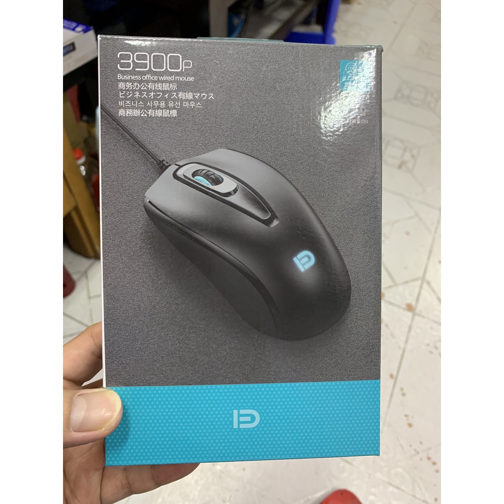 Chuột quang Ensoho E-219B và Forter 3900 đen trắng