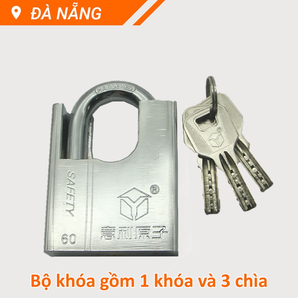 Khóa chống cắt chìa muỗng thép trằng không gỉ Eeli Atom