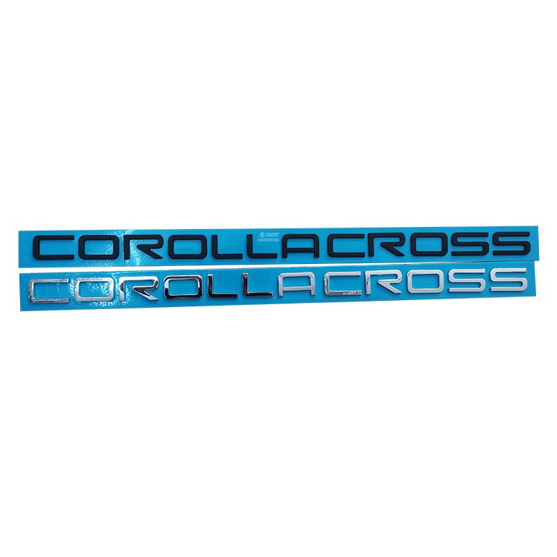 1 Miếng dán chữ COROLLA CROSS trang trí xe hơi Toyota Corolla Cross