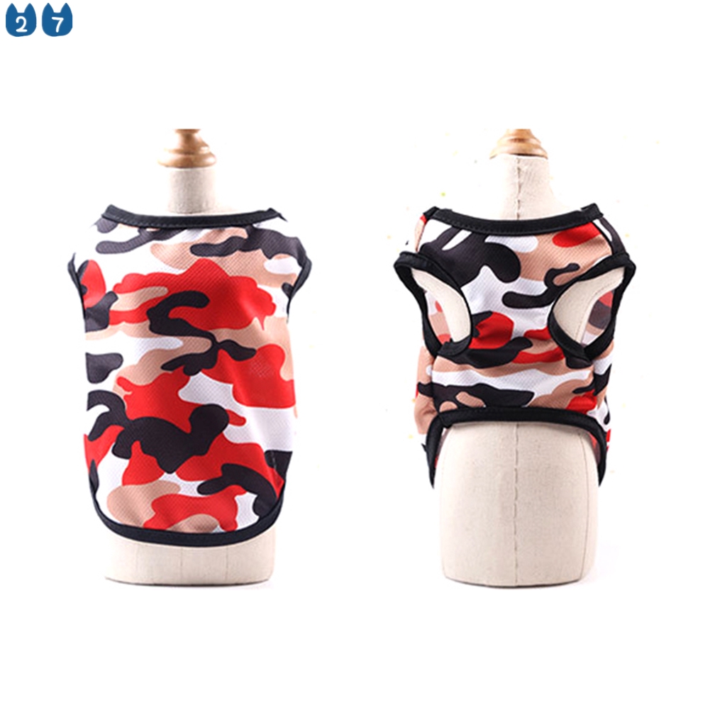 Áo Lưới Họa Tiết Rằn Ri Cho Thú Cưng - Size Xs-2Xl