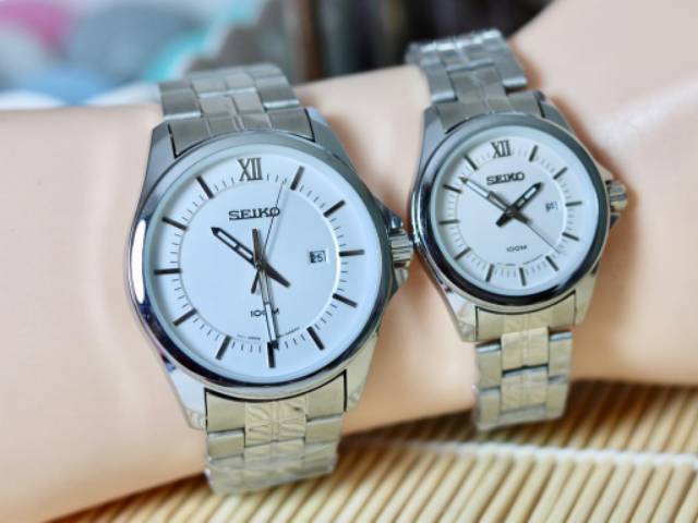 Seiko Áo Thun Tay Ngắn In Chữ Thời Trang Cho Cặp Đôi