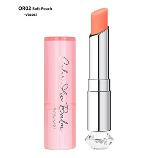 Son dưỡng có màu Vacosi Color Lip Balm 3g (Hàng Chính Hãng)