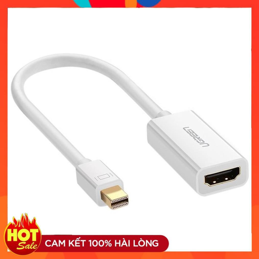 [Chính Hãng] Cổng chuyển đổi MINI DISPLAY PORT to HDMI,phân giải 1920*1080_ Cáp Mini displayport to HDMI Ugreen 10460