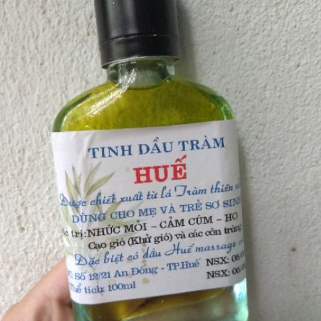 Tinh dầu tràm cho bé