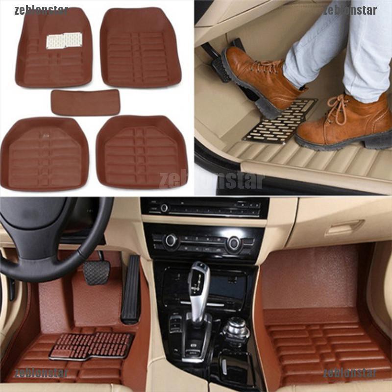Set 5 thảm lót sàn xe hơi thông dụng chất lượng cao