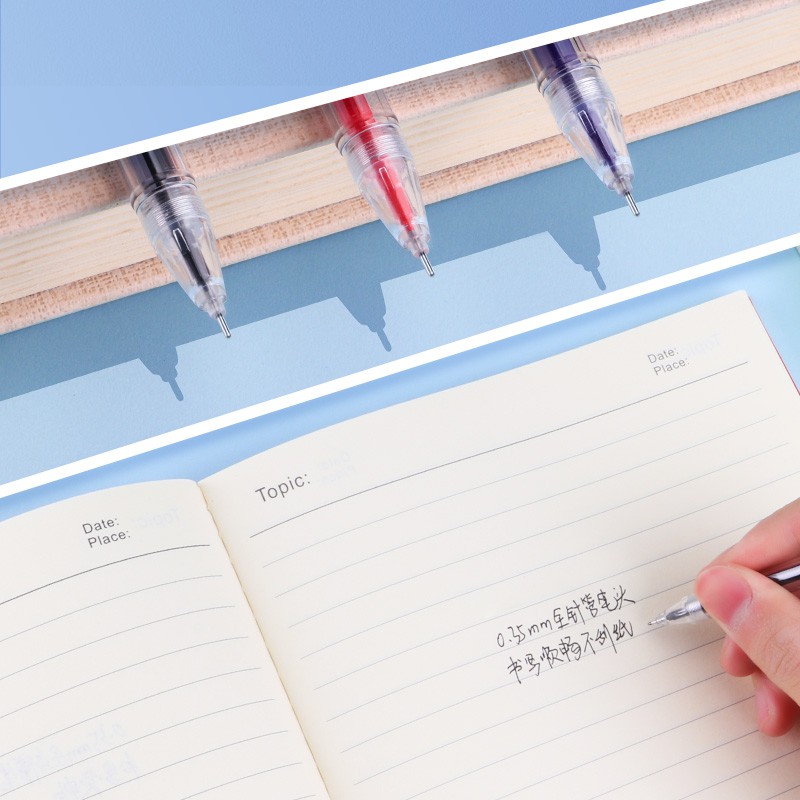 Bút Gel Baoke - PC3898 - siêu phẩm 0.35 - ngòi siêu nhỏ - trên 2000m