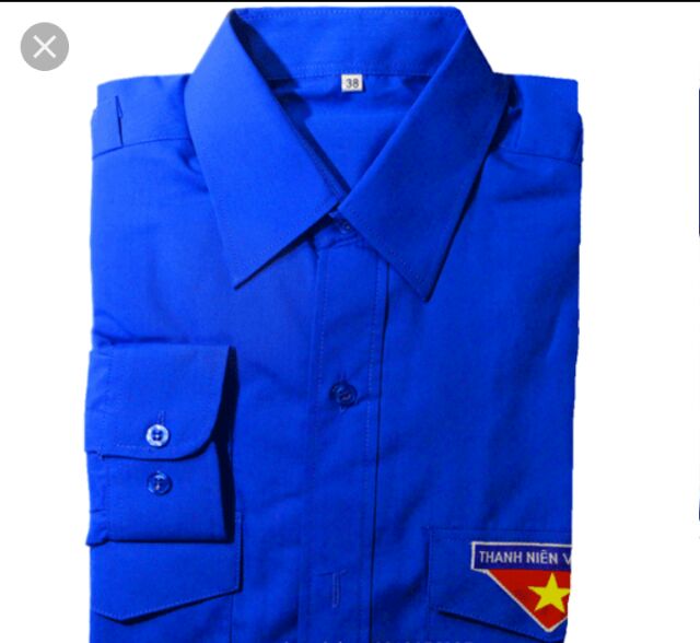 Áo đoàn thanh niên dài tay