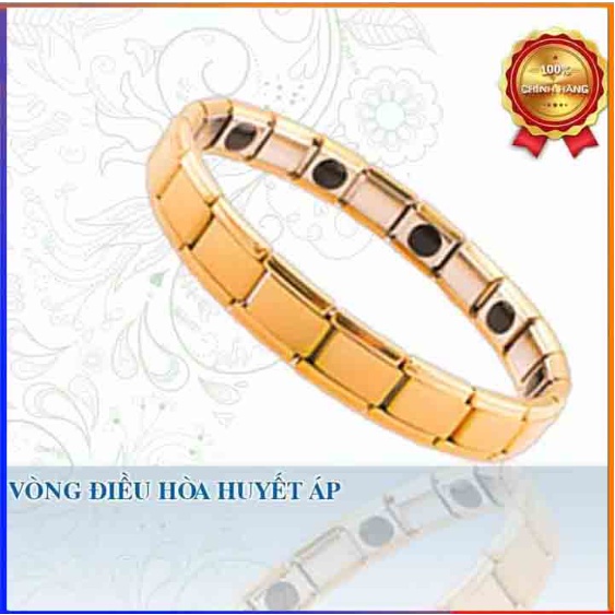 Vòng đeo tay điều chỉnh huyết áp, ngăn ngừa đột quỵ vòng nhật bản cao cấp