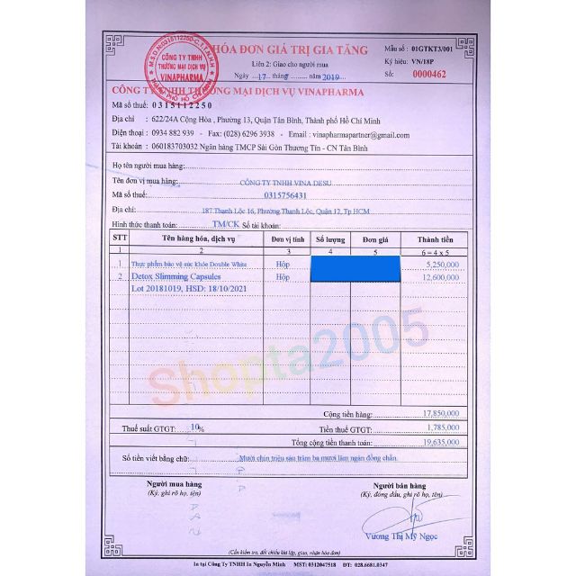 Viên uống Double White