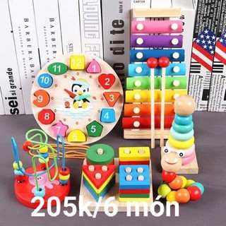 Đồ chơi gỗ giáo dục sớm cho trẻ