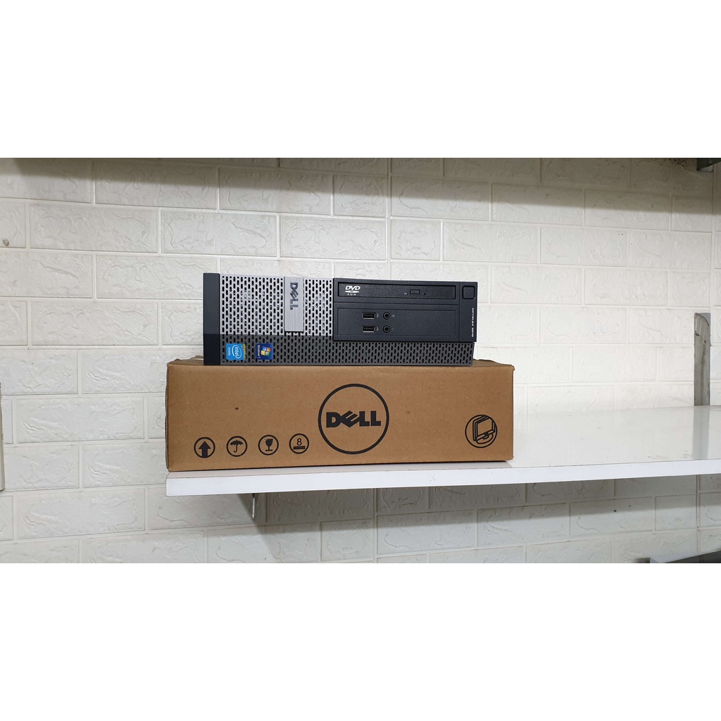 Cây máy tính đồng bộ Dell chính hãng Core i5 - Ram 8GB - SSD 240GB. Máy like new nguyên bản đẹp 98 99%.