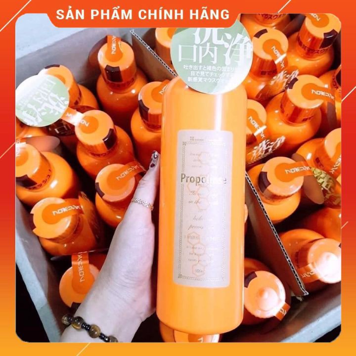 Nước súc miệng Nhật bản Propolinse [FREE SHIP - ẢNH THẬT] 600ml - chuẩn nội địa, ngừa hôi,loại bỏ 90% mảng bám