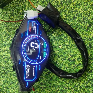 Đồng Hồ LED đổi được 7 màu 2020 Plus mẫu mới nhất gắn xe Wave Anpha, Wave RS, Wave S100