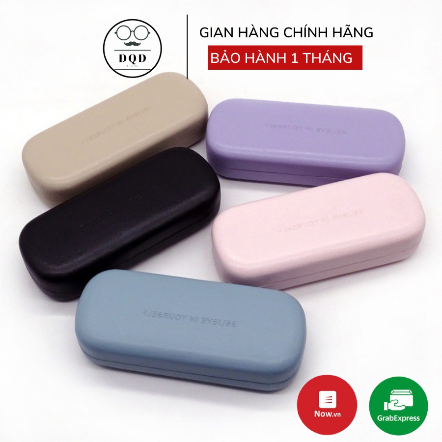 Hộp đựng kính chất liệu da DQD STORE phụ kiện thời trang