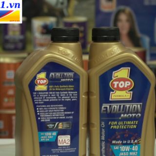 Nhớt TOP 1 Evolution 10W-40 1Lít