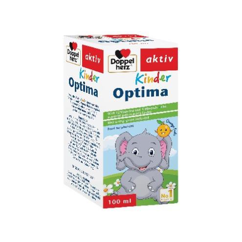 [GIÁ GỐC] Kinder Optima Tăng khả năng miễn dịch, hỗ trợ quá trình phát triển của trẻ - Chai 100ml