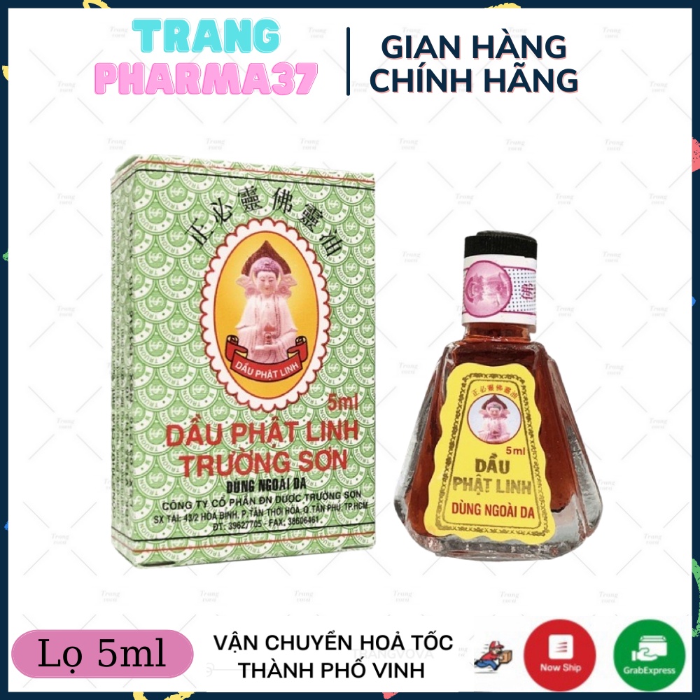 Dầu Phật Linh Trường Sơn chai 5ml