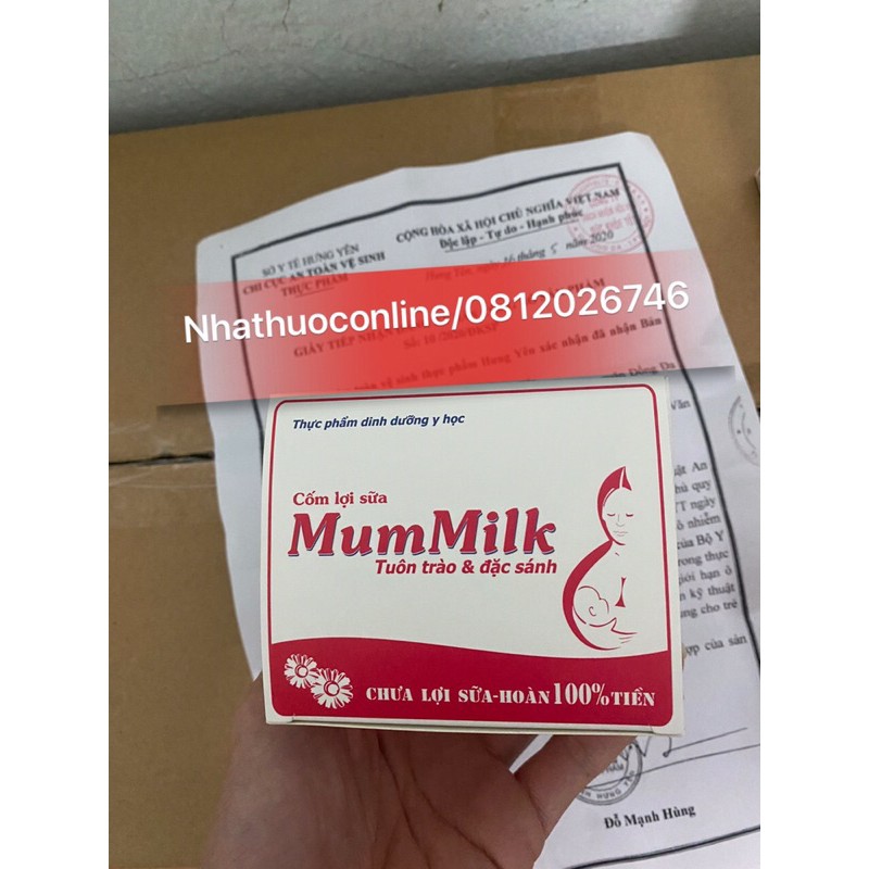 ✅CỐM LỢI SỮA MUMMILK (sản phẩm này không phải là thuốc không có tác dụng thay thế thuốc chữa bệnh)