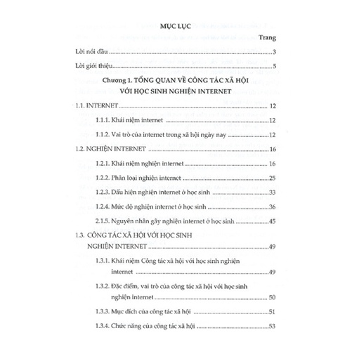 Sách - Công Tác Xã Hội Với Học Sinh Nghiện Internet (DN)