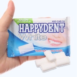 [hộp 15 vĩ] Kẹo Sing Gum HappyDent White