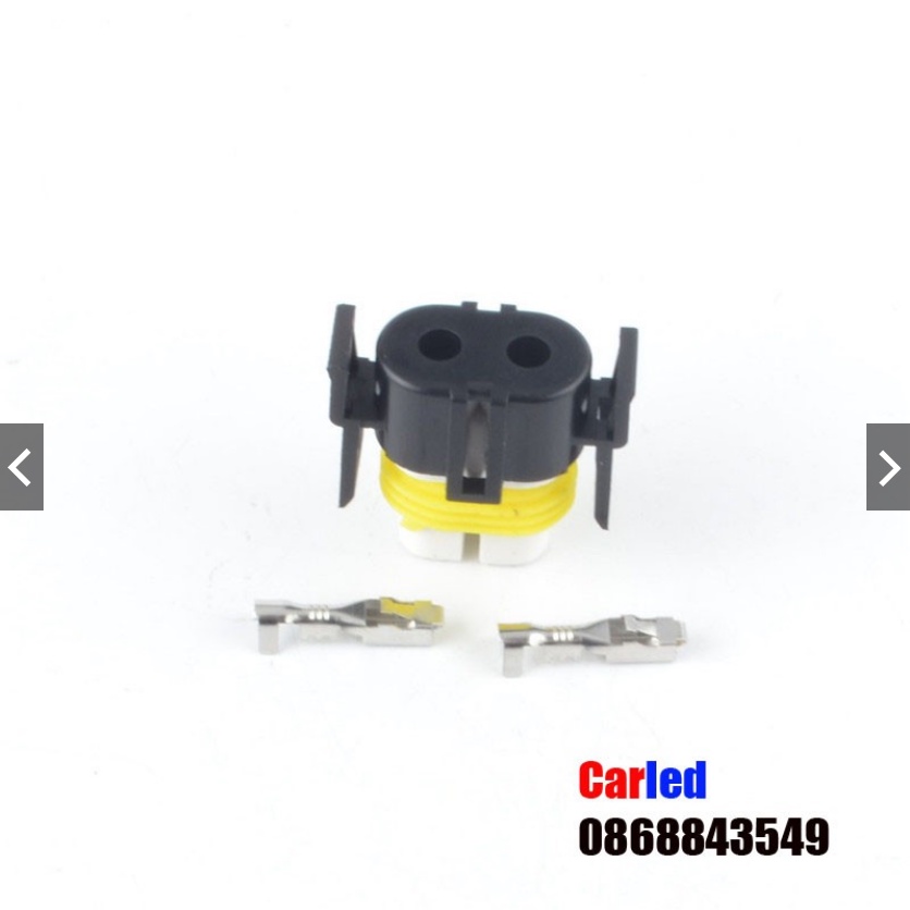 Bộ jack nối dùng đèn pha xe ô tô các loại xe  Chân 9005 và chân H11