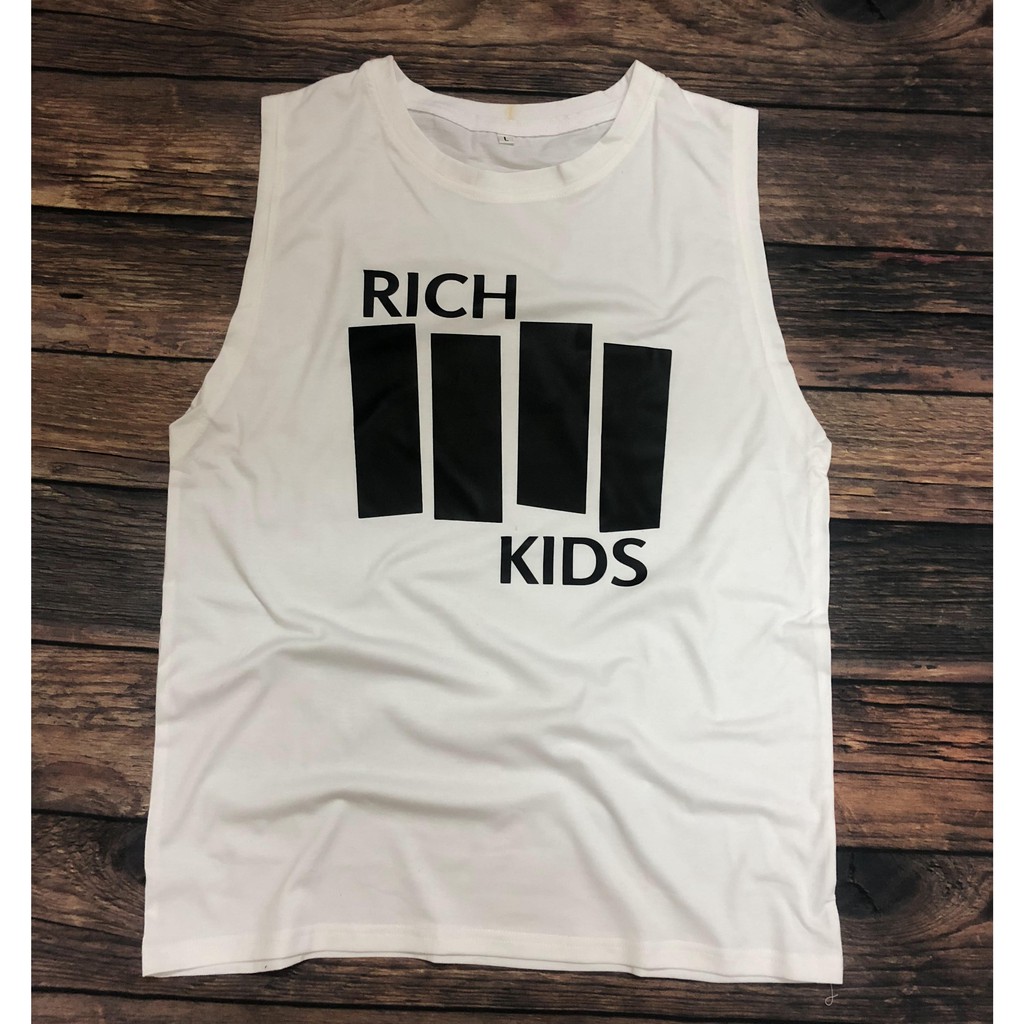 Áo TANKTOP RICH KIDS GD cotton 100%