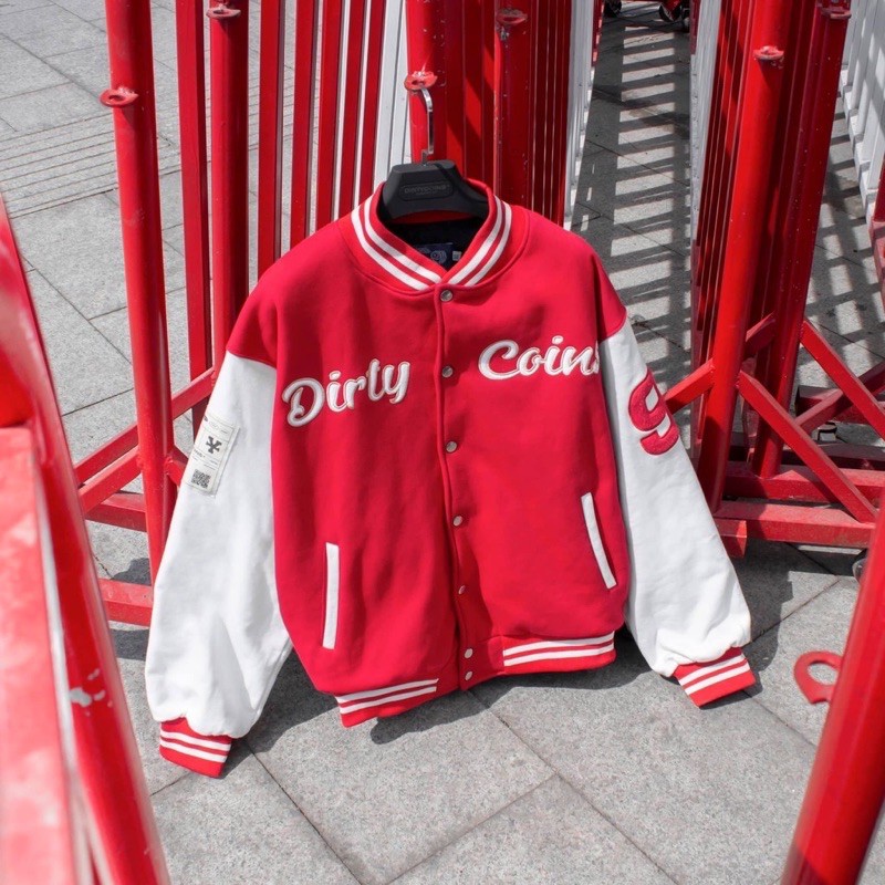 Áo khoác Bomber Dirty Coin , Áo bóng chày, unisex | BigBuy360 - bigbuy360.vn