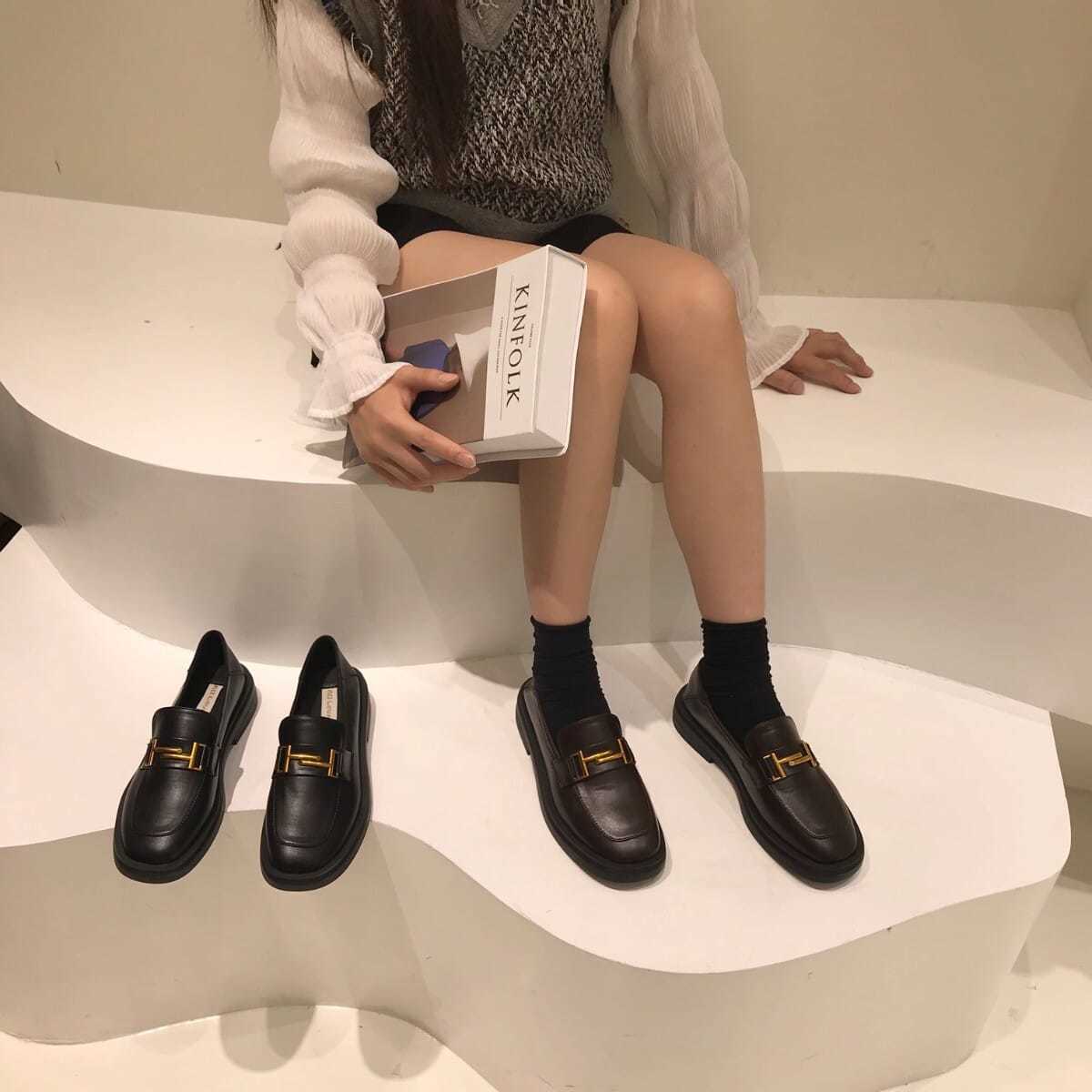 Giày Lười Da Đế Mềm Thời Trang 2021 Cho Nữ | BigBuy360 - bigbuy360.vn