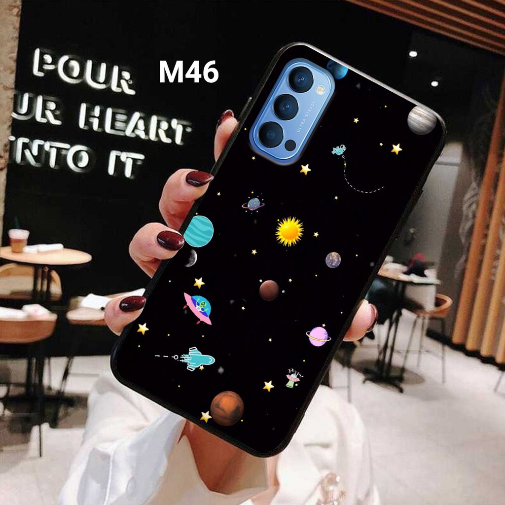 [HOT] Ốp lưng RENO 4 - RENO 4 PRO in hình vũ trụ cute