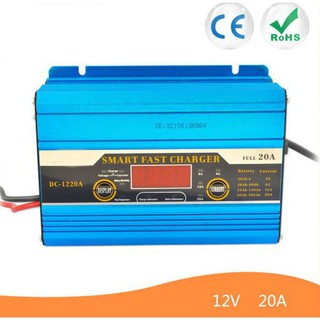 Bộ sạc bình ắc quy tự động 12v 20A có màn hình hiển thị