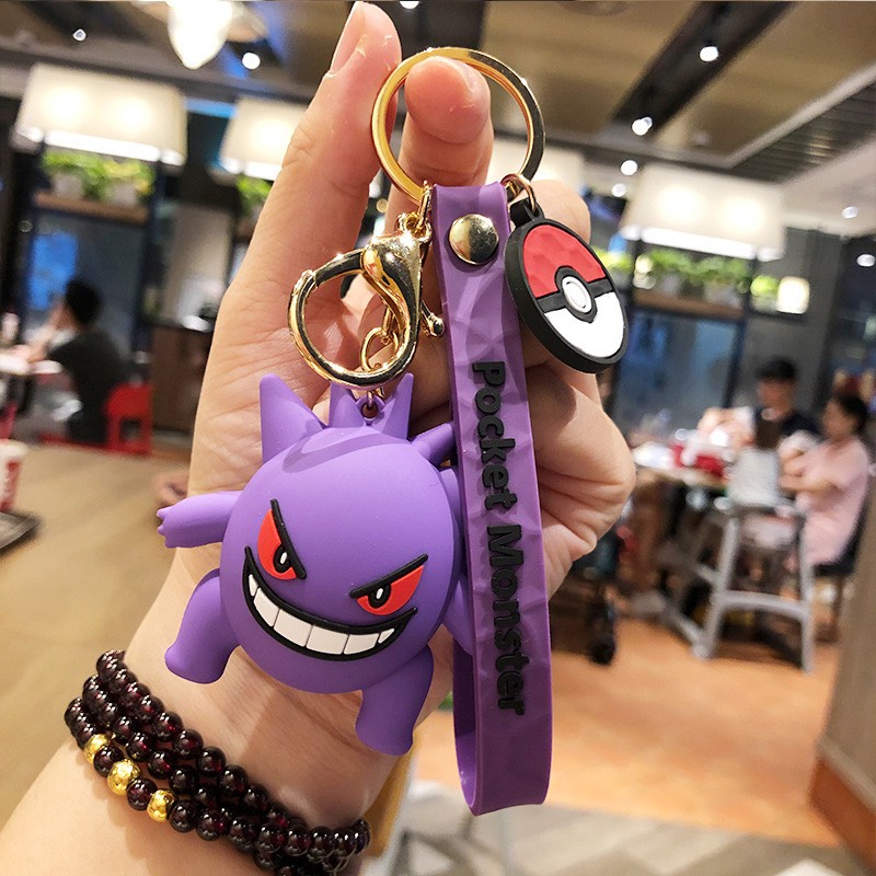 Móc khóa pokemon hoạt hình dễ thương