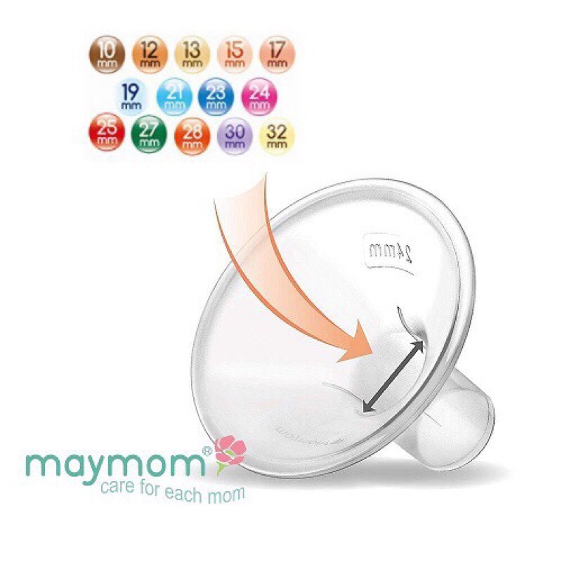 ✷Phễu hút sữa Maymom Myfit| Phụ kiện máy vắt Spectra, Rozabi, Unimom, Medela Pump, Freestyle